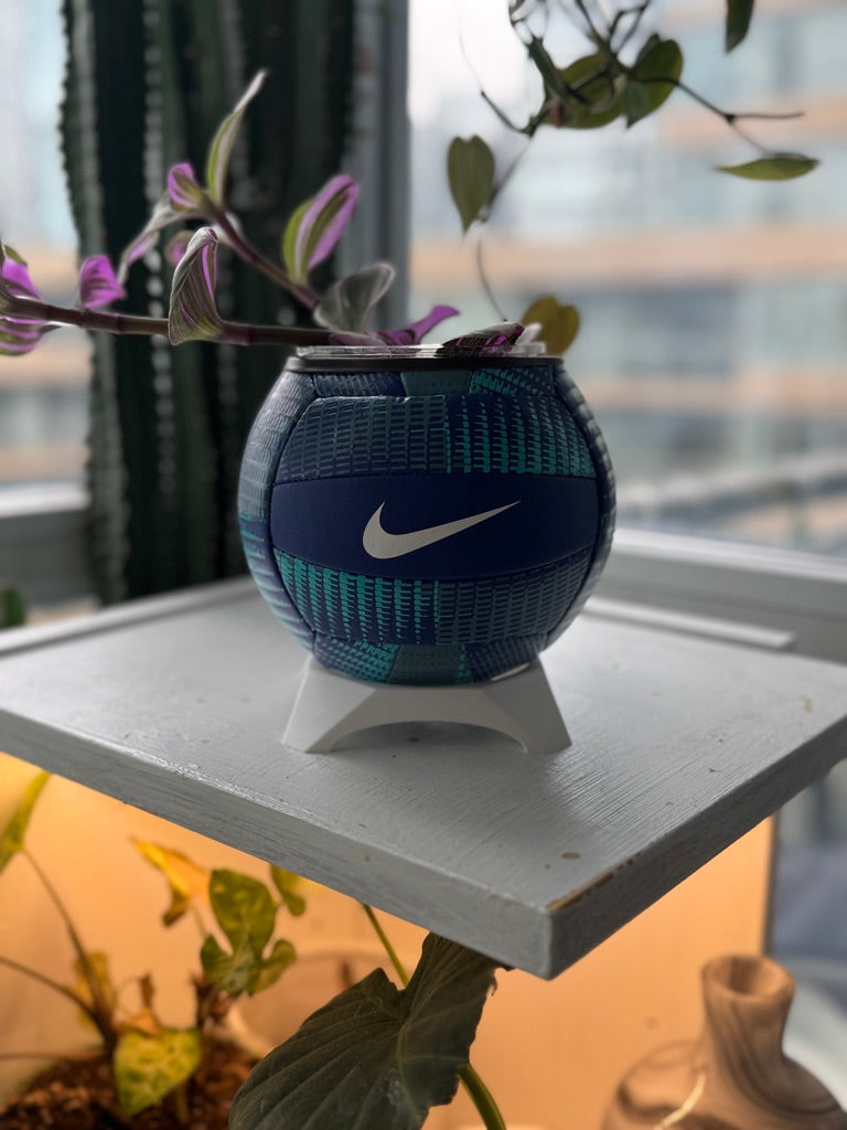 Nike Mini Volleyball Planter (Dusty Blue)