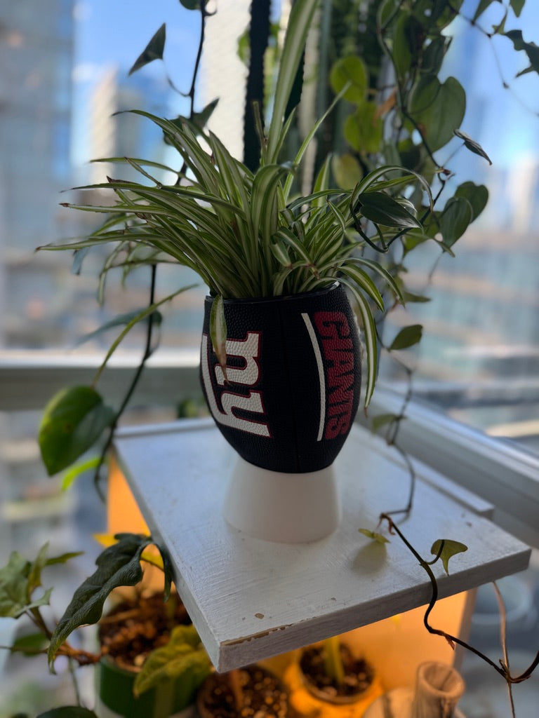 Mini Football Planter (New York Giants)