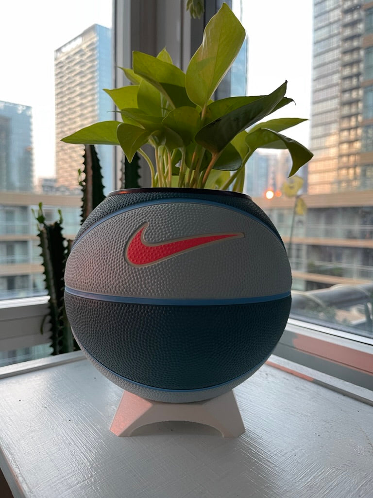 Nike Mini Basketball Planter (Hot Punch)