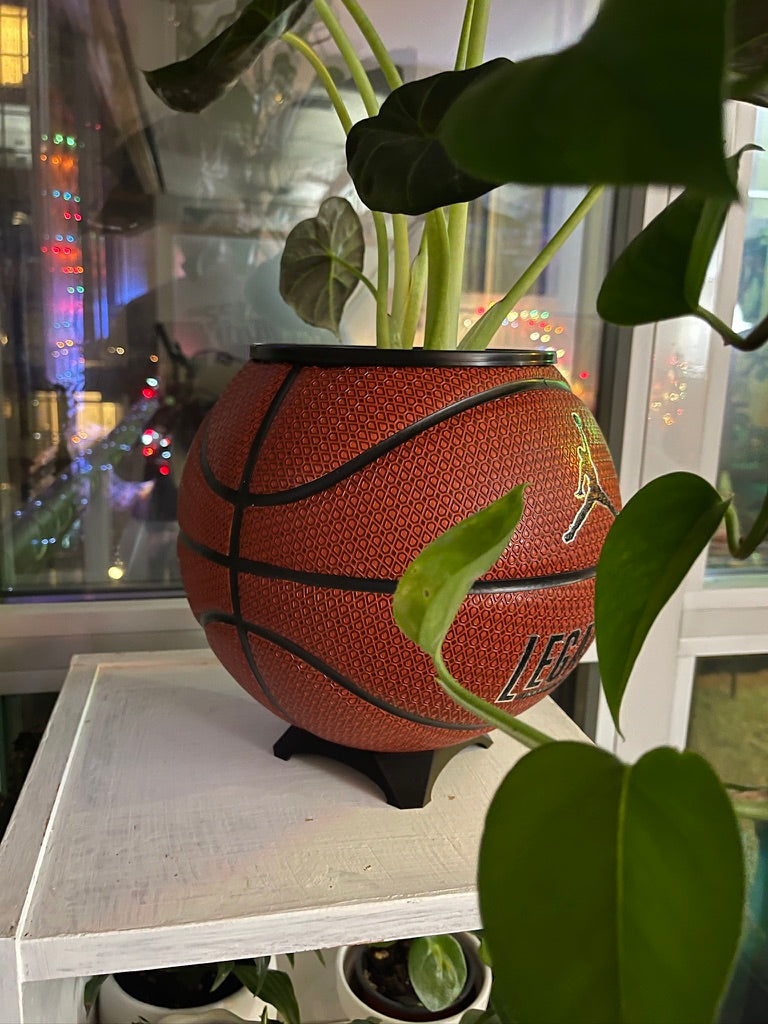 Nike Jordan Large Basketball Planter (Amber)