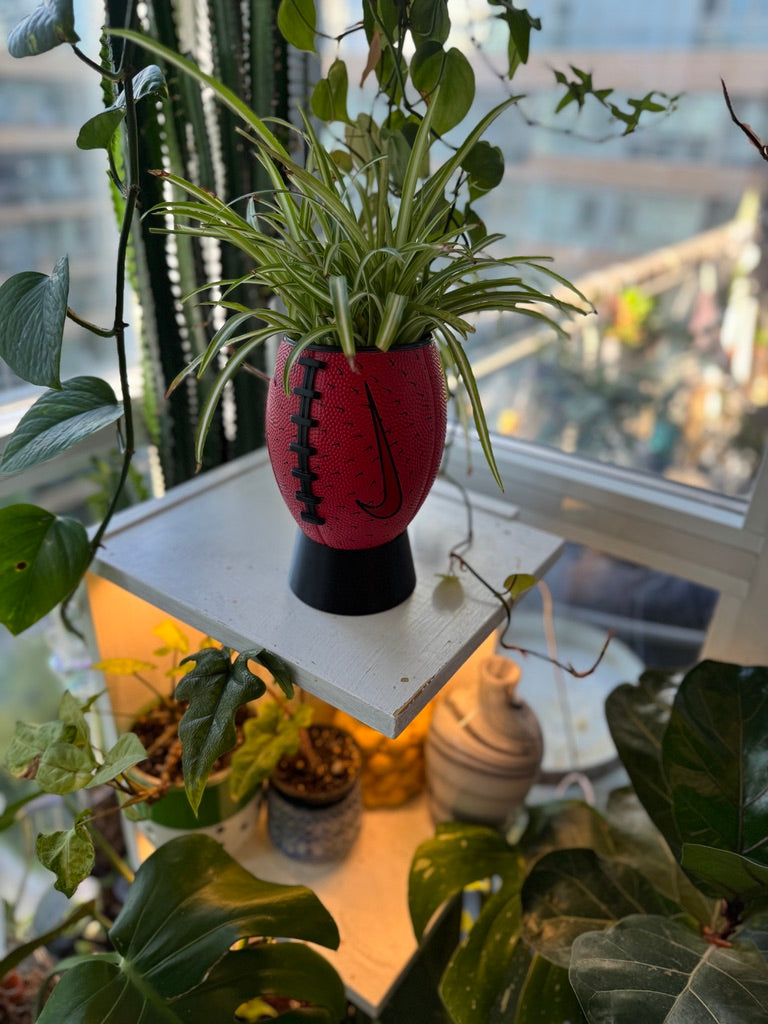 Nike Mini Football Planter (Red)