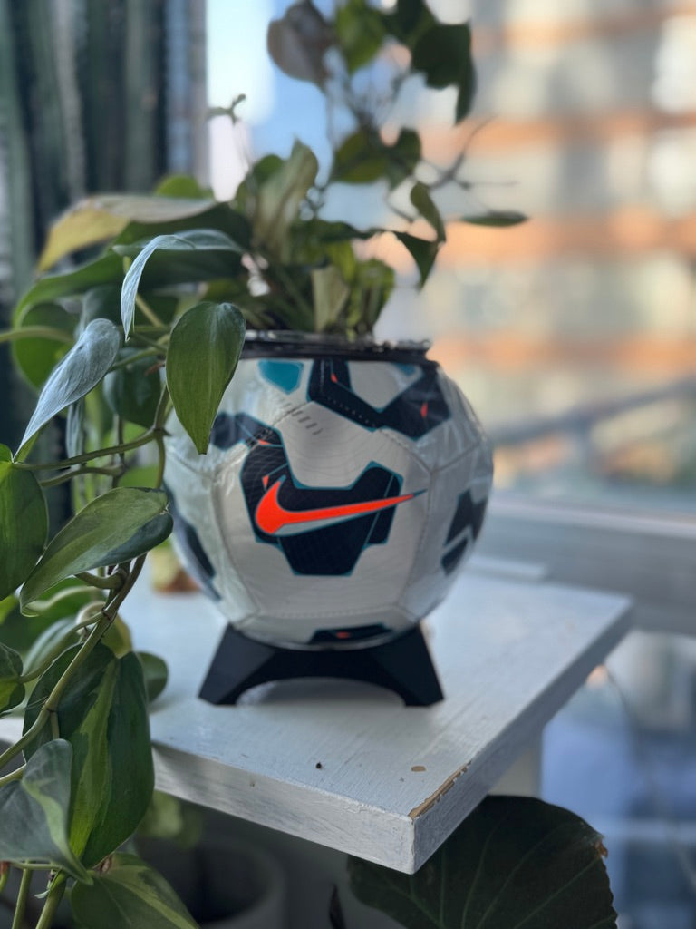 Nike Mini Soccer Ball Planter (Blue Pitch)