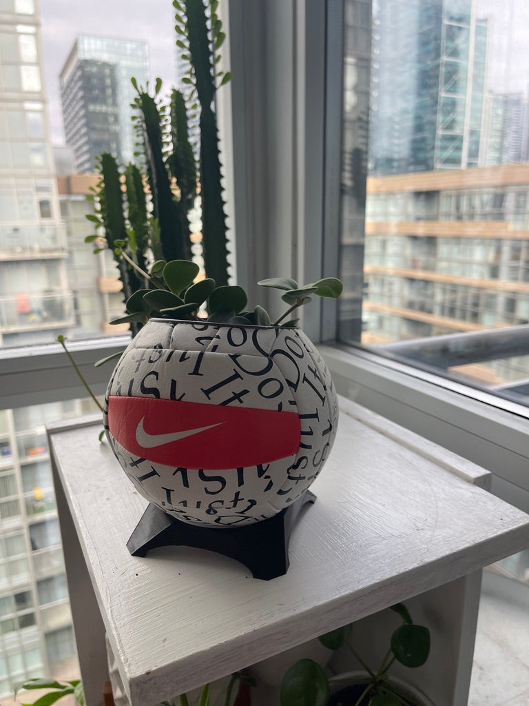Nike Mini Volleyball Planter (Newspaper)
