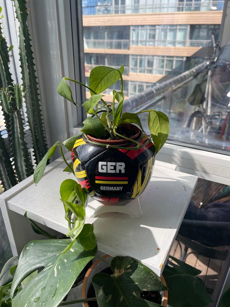 Mini Soccer Ball Planter (Germany)