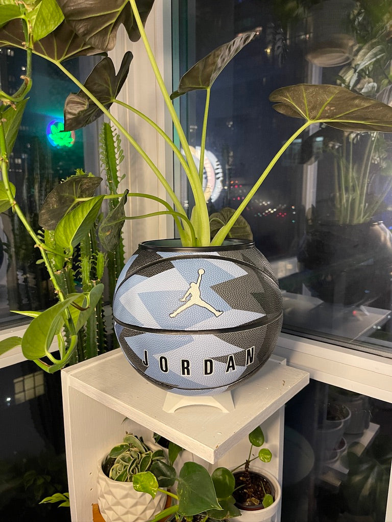 Nike Jordan Large Basketball Planter (Geometric Blue)