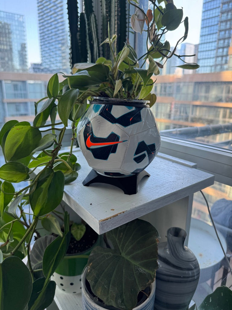 Nike Mini Soccer Ball Planter (Blue Pitch)