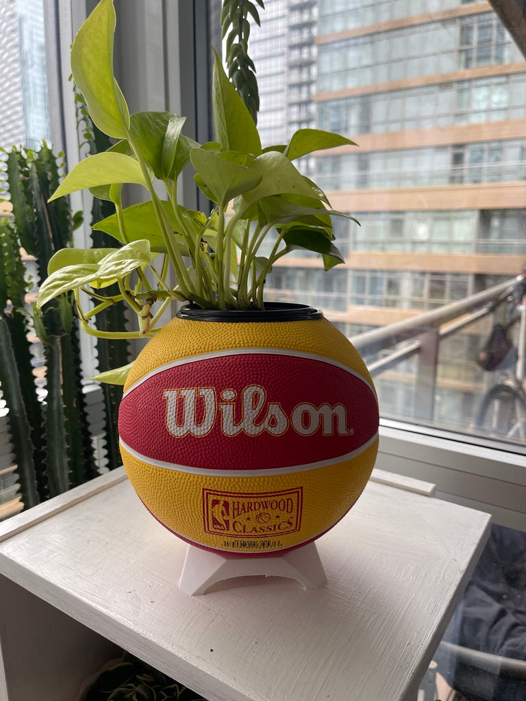 Mini Basketball Planter (Houston Rockets)
