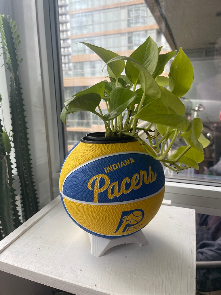 Mini Basketball Planter (Indiana Pacers)
