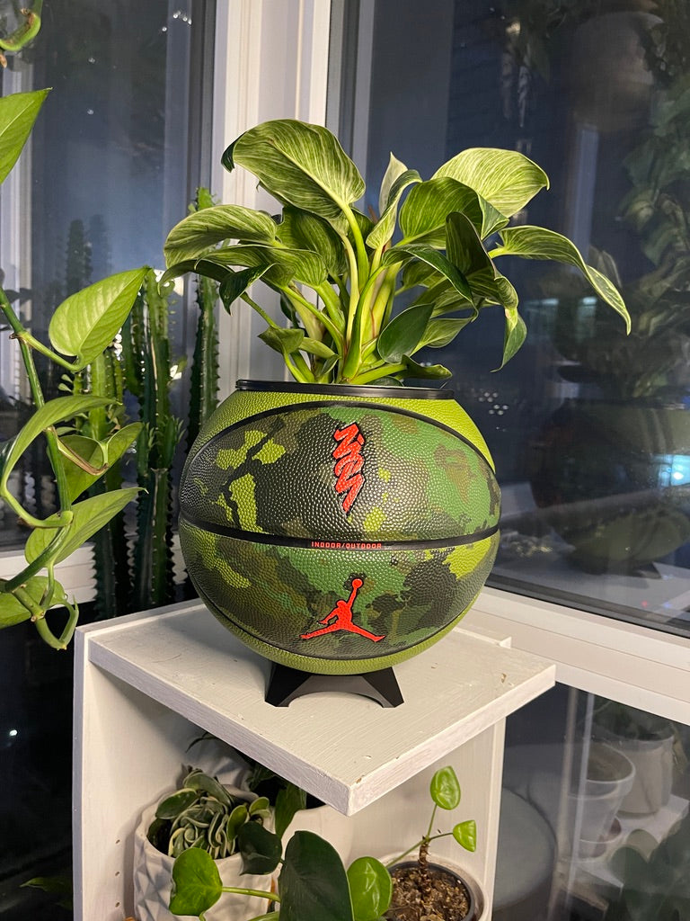 Nike Jordan Large Basketball Planter (Bayou Boys)