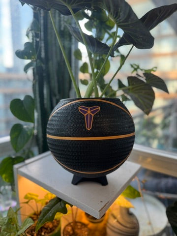 Nike Large Basketball Planter (Kobe Bryant Black)