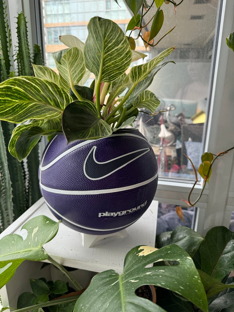 Nike Large Basketball Planter (Nike Purple)