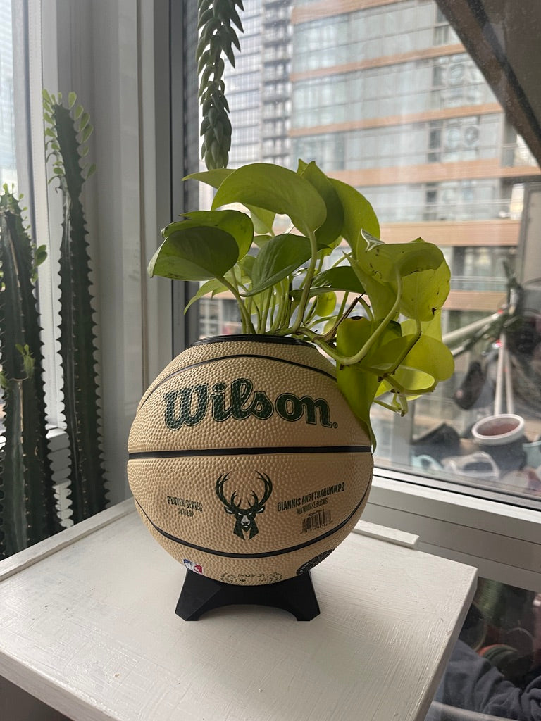 Mini Basketball Planter (Giannis Antetokounmpo)