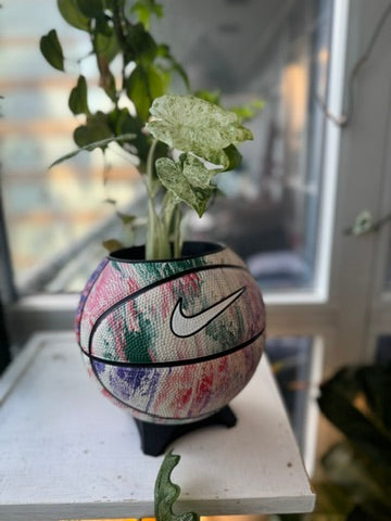 Nike Mini Basketball Planter (Pastel Graffiti)