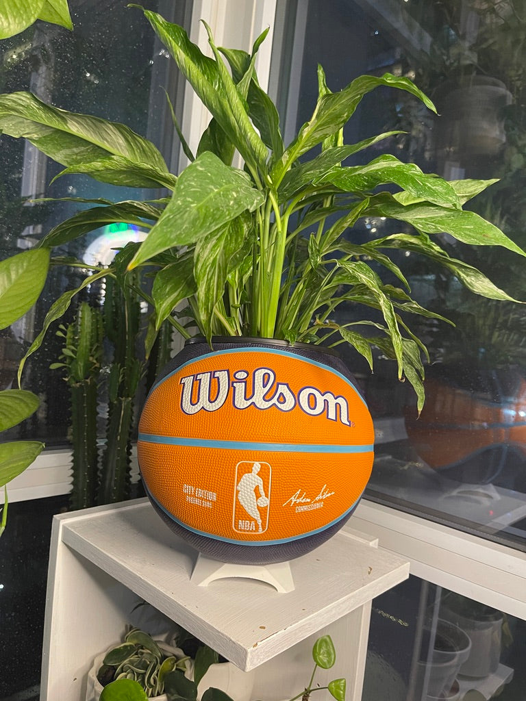 Large Basketball Planter (Phoenix Suns)