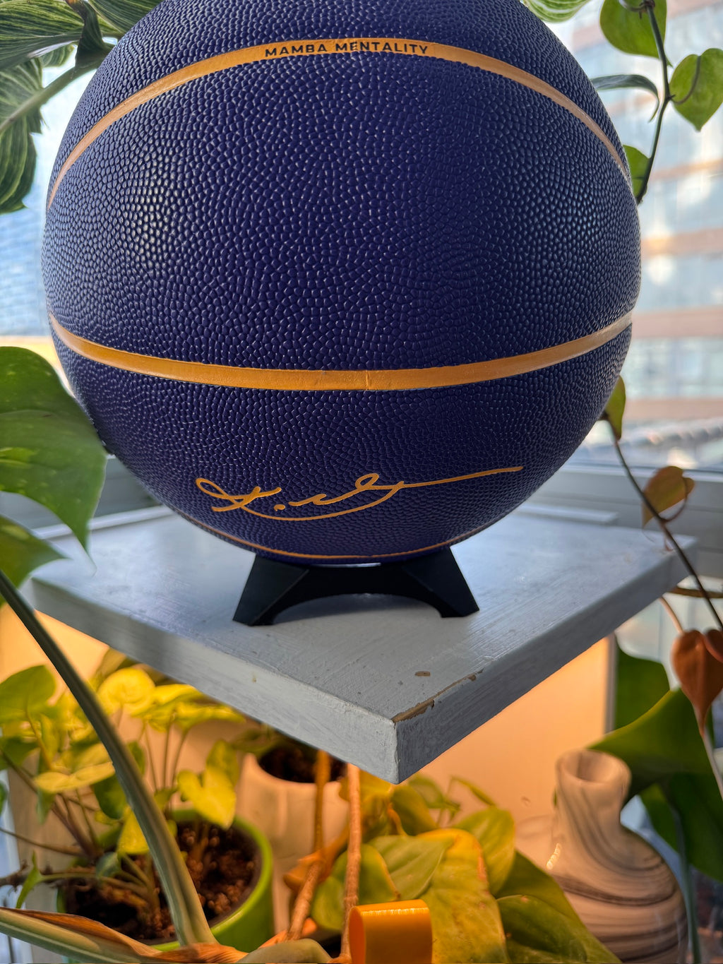 Nike Jordan Large Basketball Planter (Kobe Bryant Mamba Purple)
