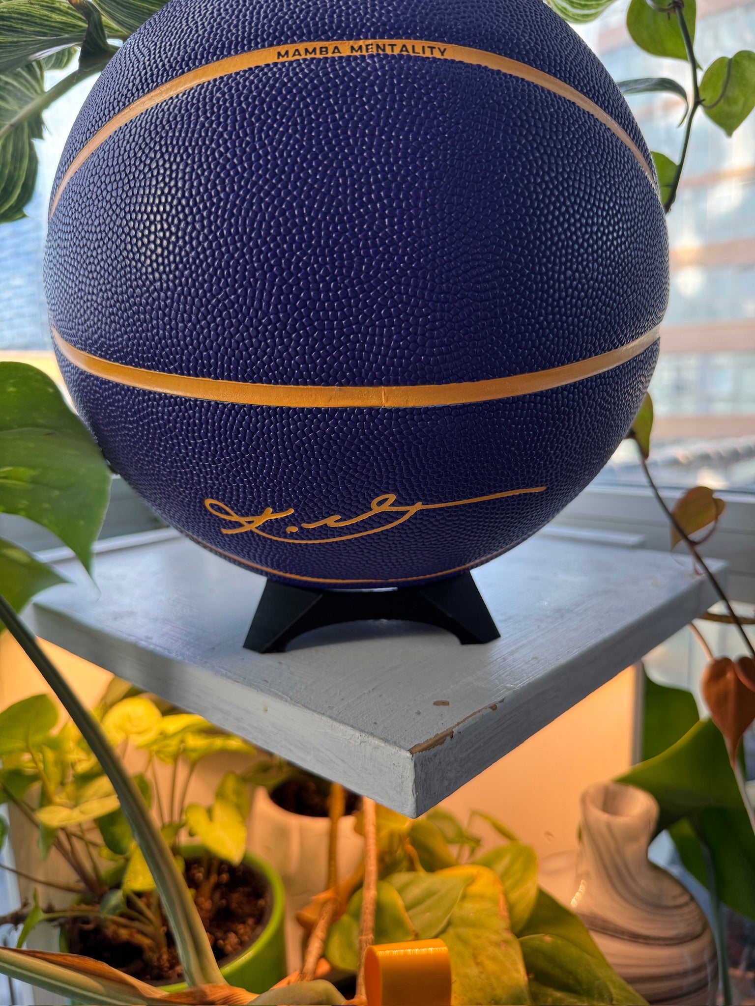 Nike Jordan Large Basketball Planter (Kobe Bryant Mamba Purple)