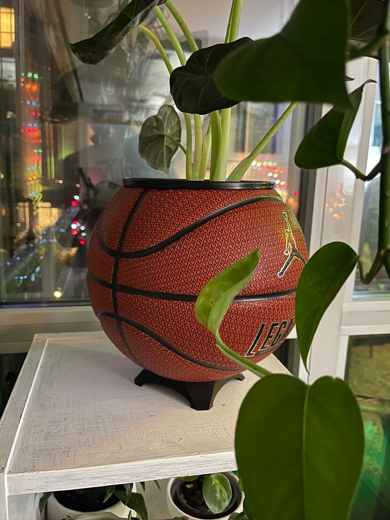 Nike Jordan Large Basketball Planter (Amber)