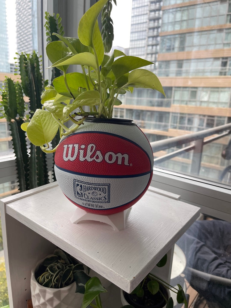 Mini Basketball Planter (Philadelphia 76ers)