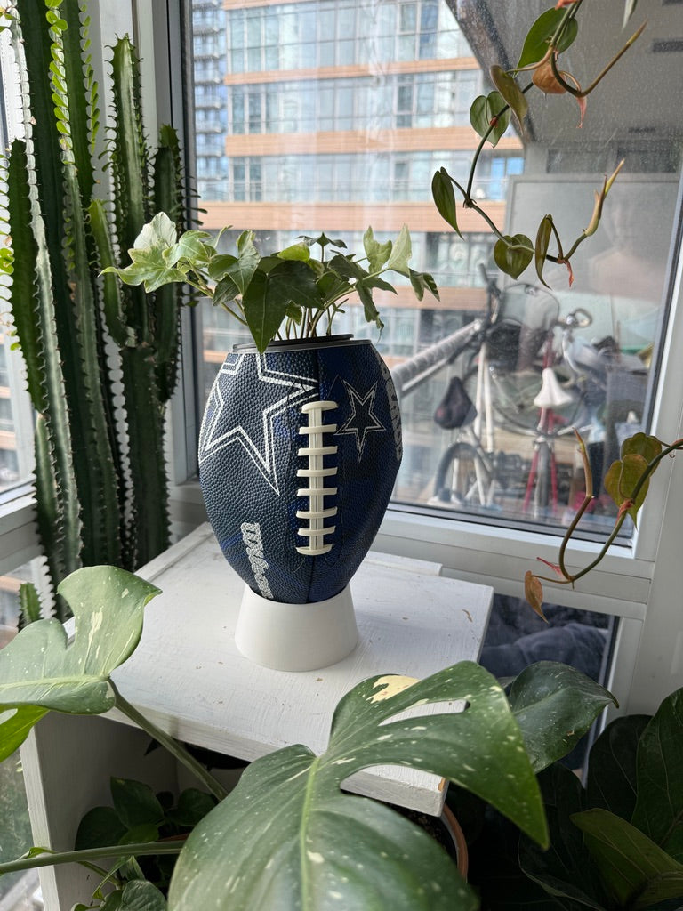 Large Football Planter (Dallas Cowboys)