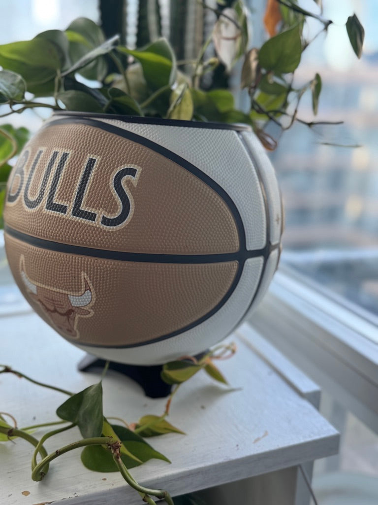 Large Basketball Planter (Chicago Bulls - Neutral)