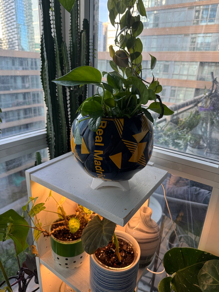 Large Soccer Ball Planter (Real Madrid)