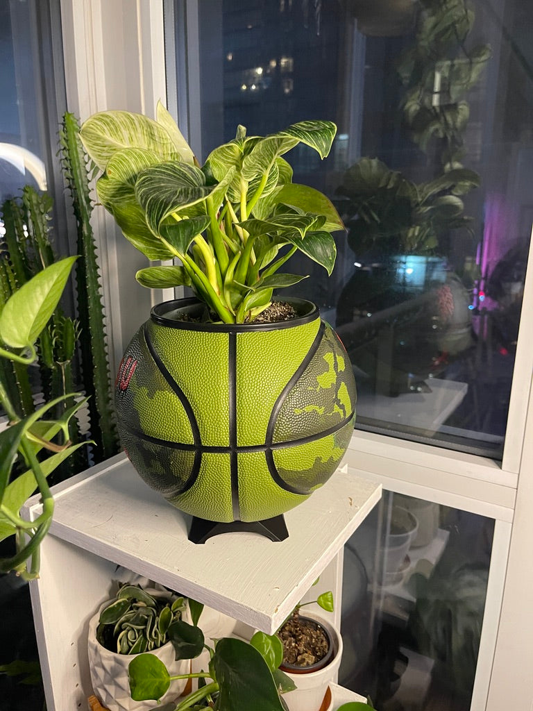 Nike Jordan Large Basketball Planter (Bayou Boys)