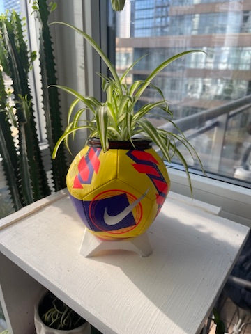 Nike Mini Soccer Ball Planter (Yellow Pitch)