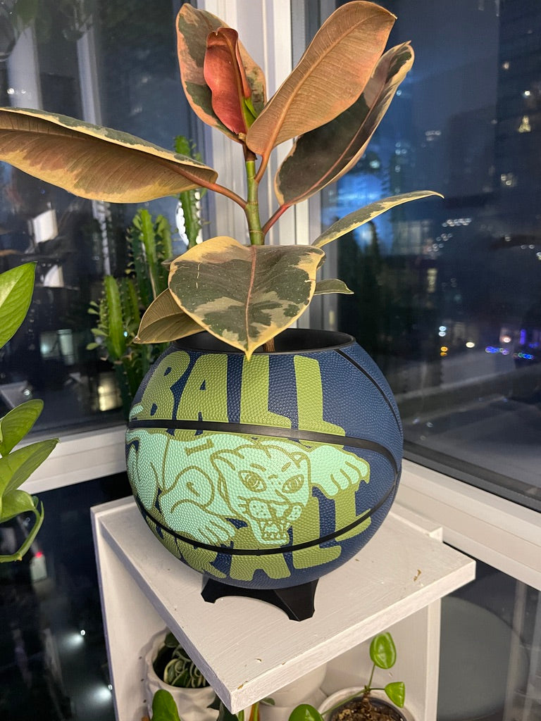 Nike Large Basketball Planter (Ball For All Blue)