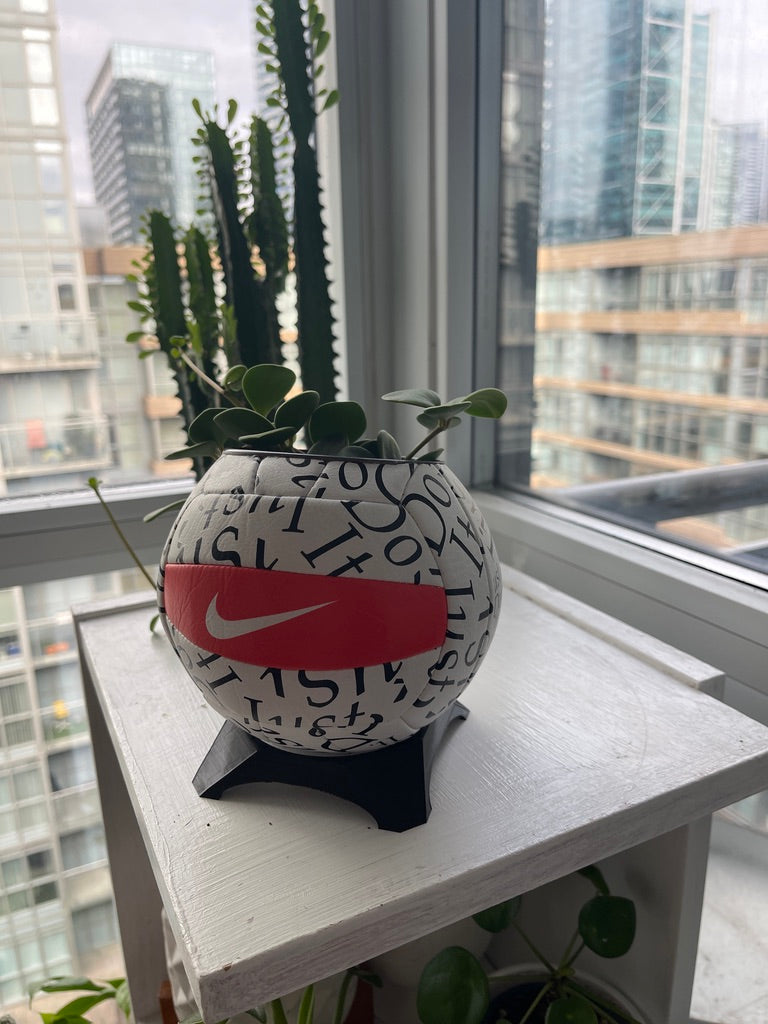 Nike Mini Volleyball Planter (Newspaper)