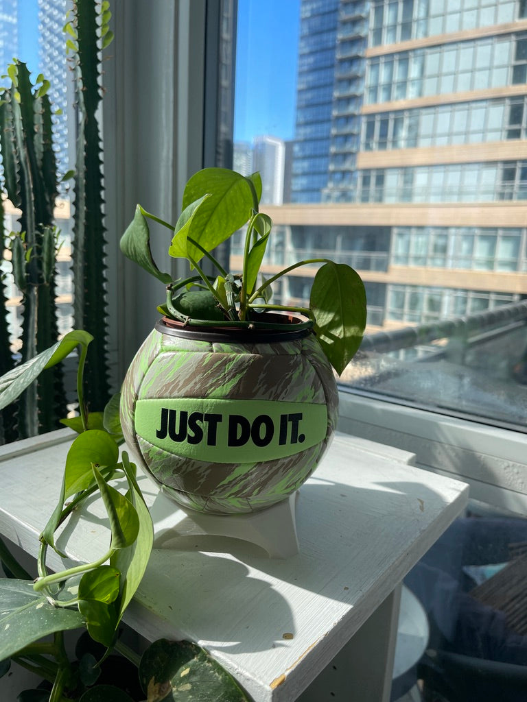 Nike Mini Volleyball Planter (Sand Storm)