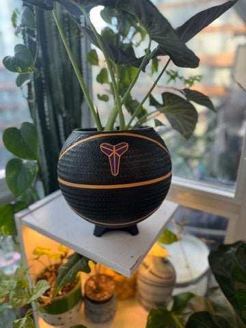 Nike Large Basketball Planter (Kobe Bryant Black)