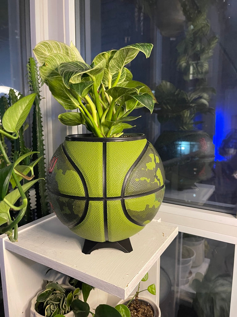 Nike Jordan Large Basketball Planter (Bayou Boys)