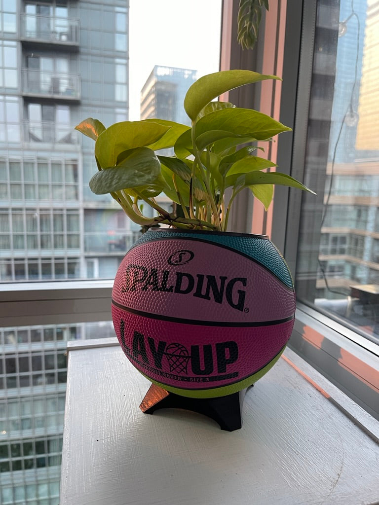 Mini Basketball Planter (Retro Lay Up)
