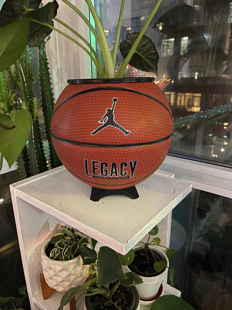 Nike Jordan Large Basketball Planter (Amber)