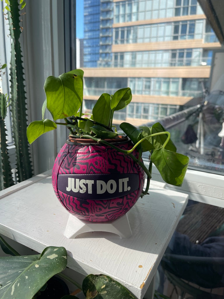 Nike Mini Volleyball Planter (Grape Juice)
