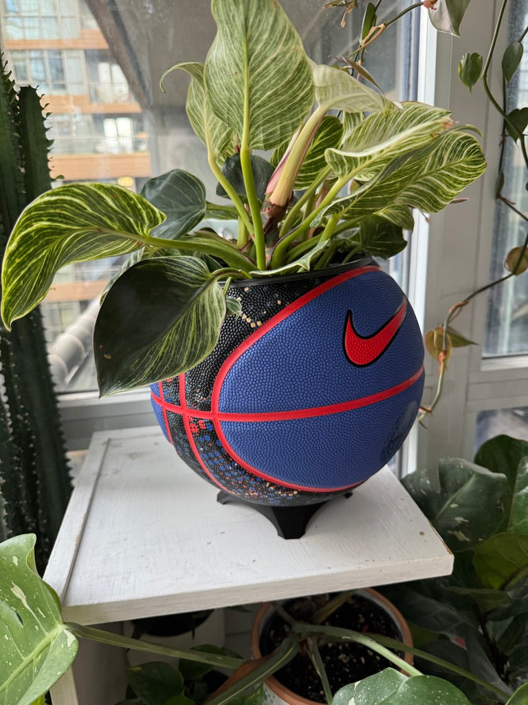 Nike Large Basketball Planter (Neon Graffiti)