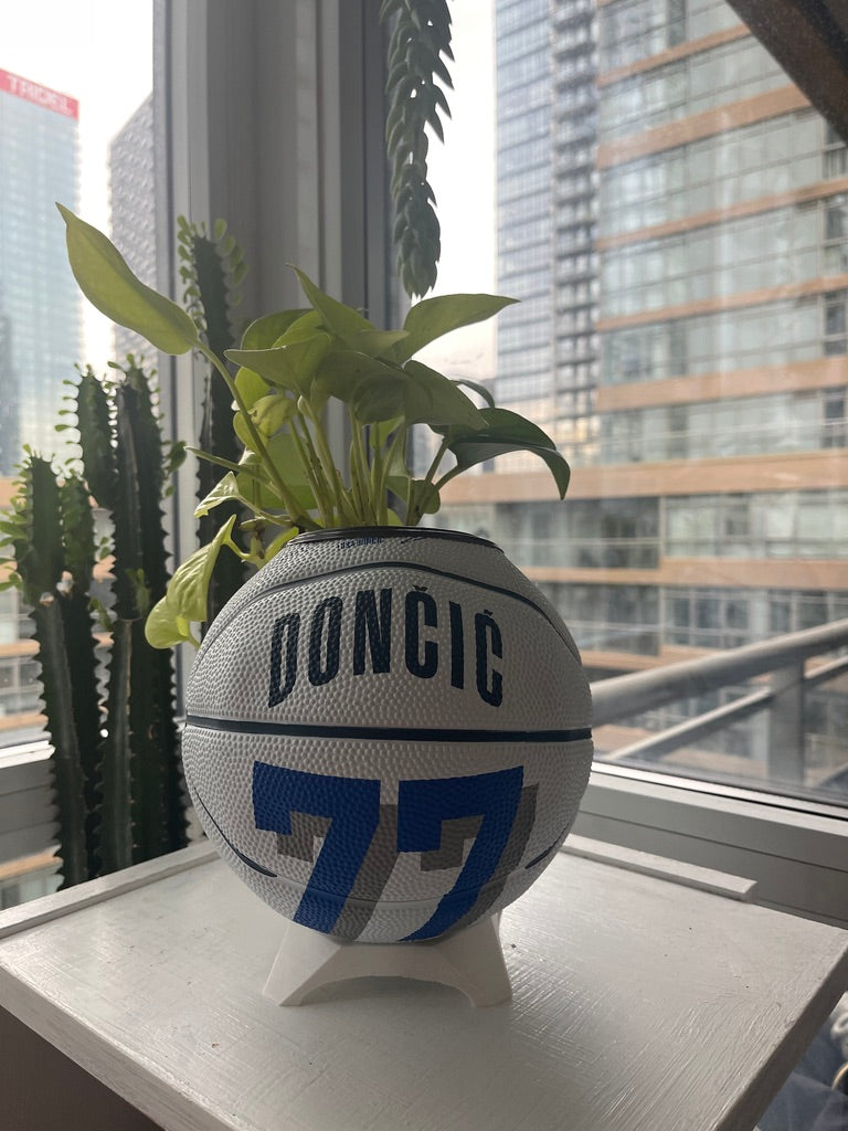 Mini Basketball Planter (Luka Doncic)