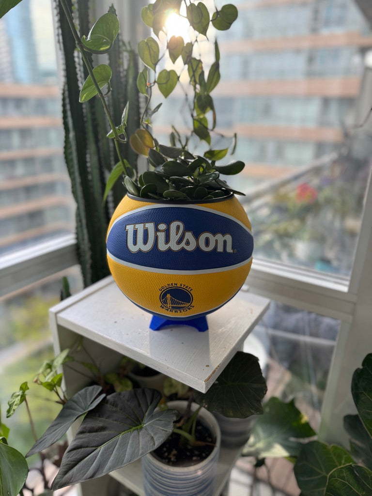 Large Basketball Planter (Golden State Warriors - OG)