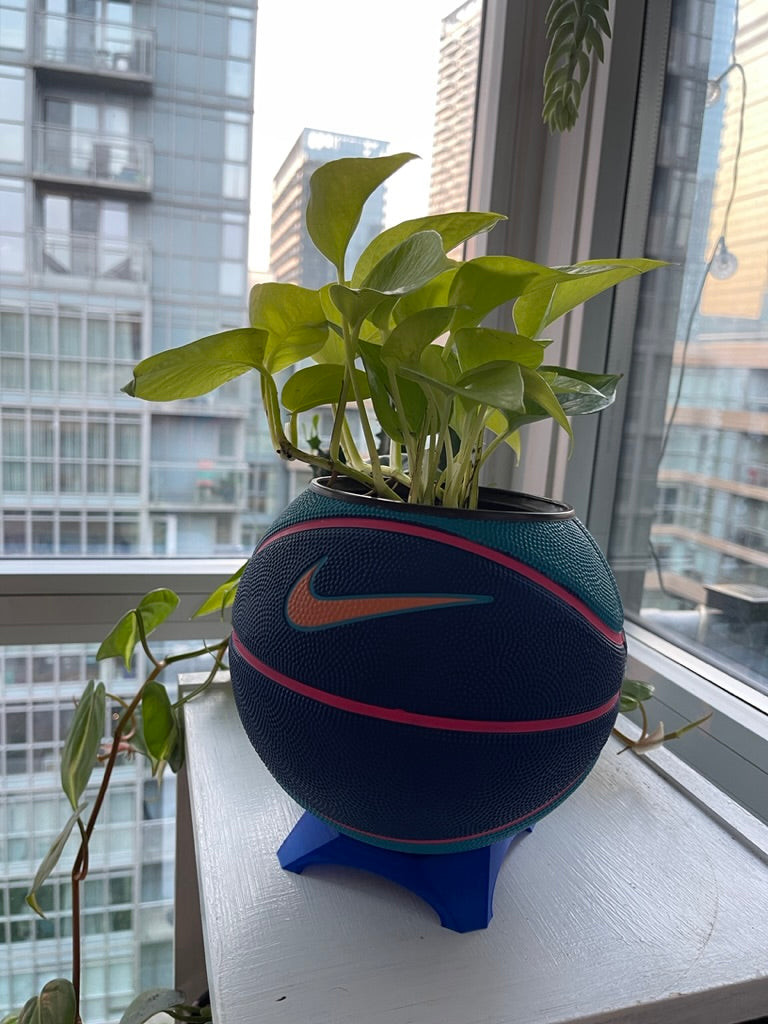 Nike Mini Basketball Planter (Hyper Pink)