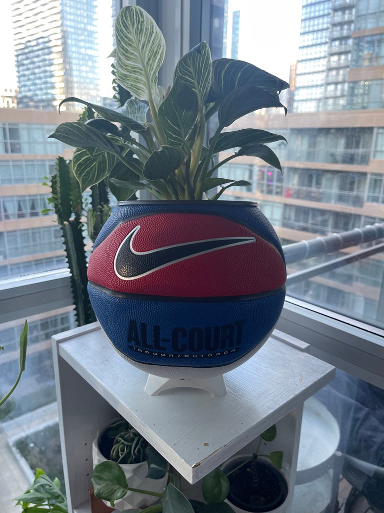 Nike Large Basketball Planter (Red, White, & Blue All-Court)