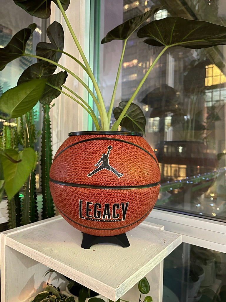 Nike Jordan Large Basketball Planter (Amber)