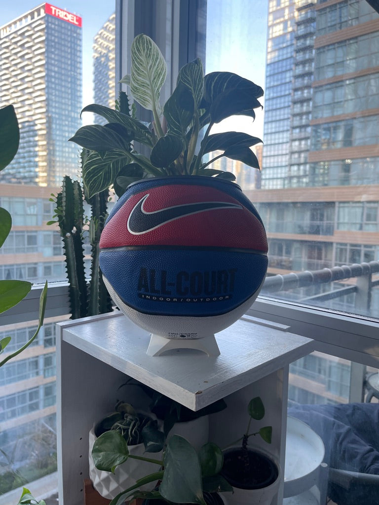 Nike Large Basketball Planter (Red, White, & Blue All-Court)