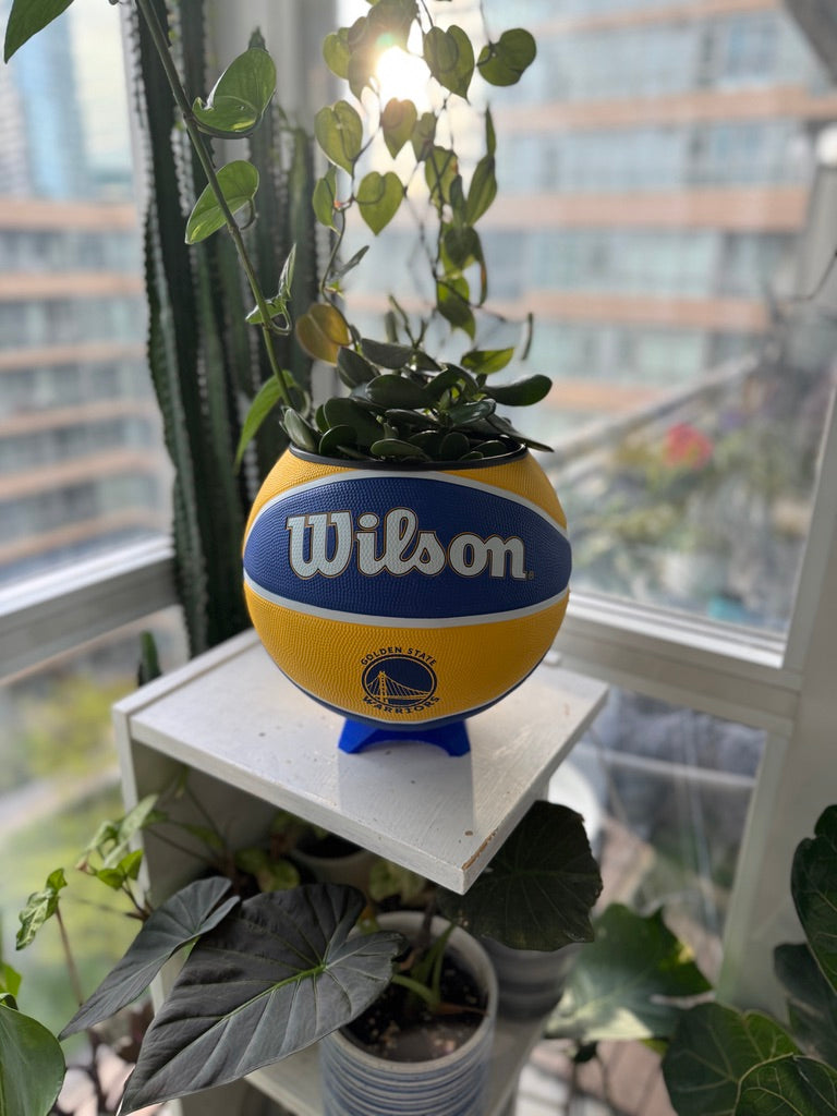 Large Basketball Planter (Golden State Warriors - OG)