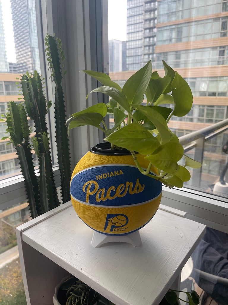 Mini Basketball Planter (Indiana Pacers)