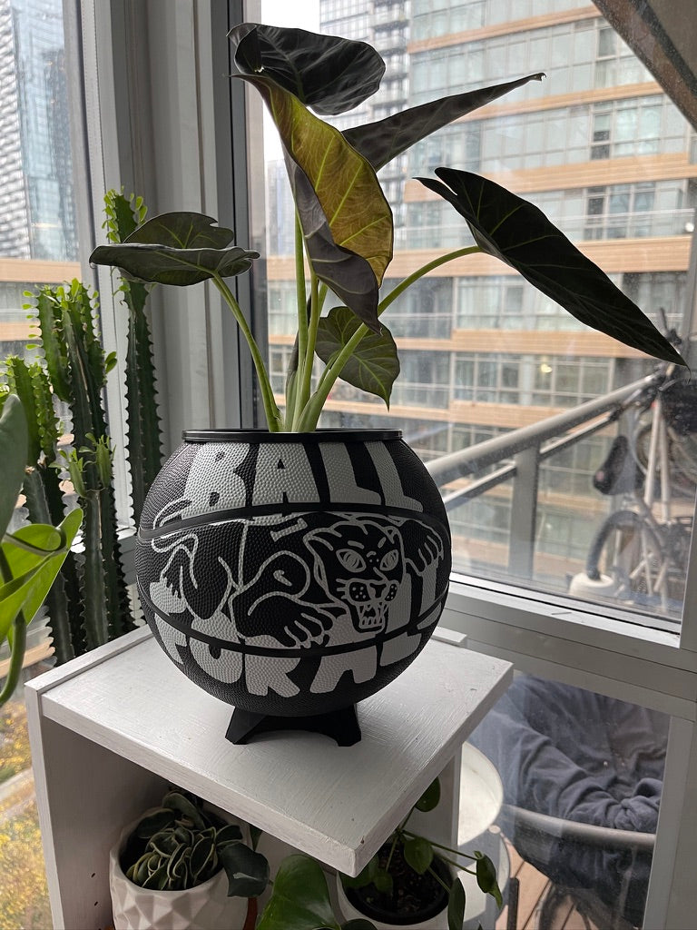 Nike Large Basketball Planter (Ball For All Black)