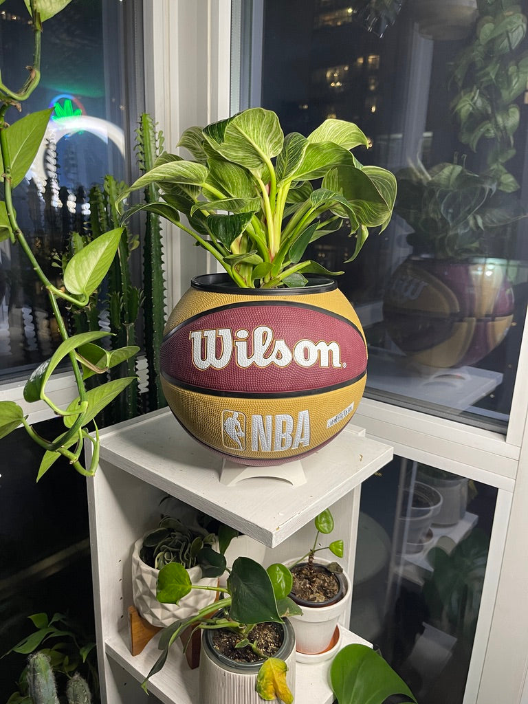 Large Basketball Planter (Cleveland Cavaliers)
