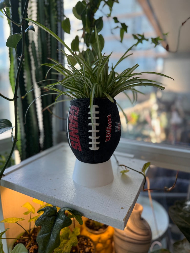 Mini Football Planter (New York Giants)