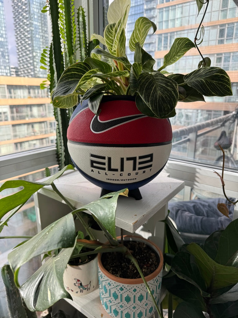 Nike Large Basketball Planter (Red, White, & Blue Elite)
