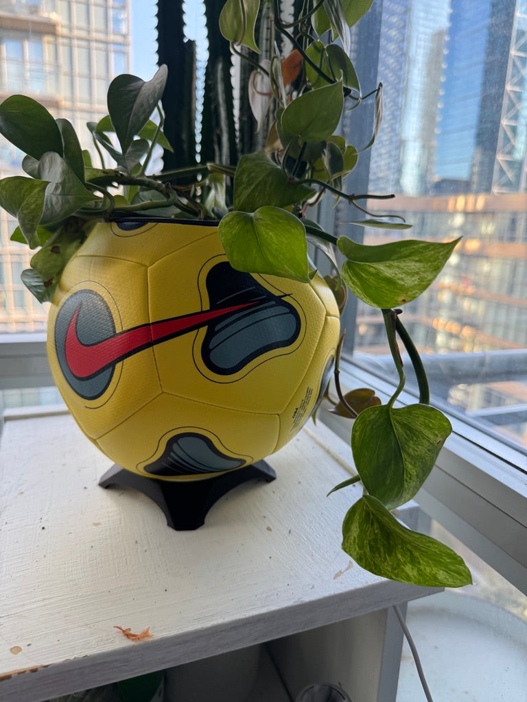Nike Large Soccer Ball Planter (Red Volt)