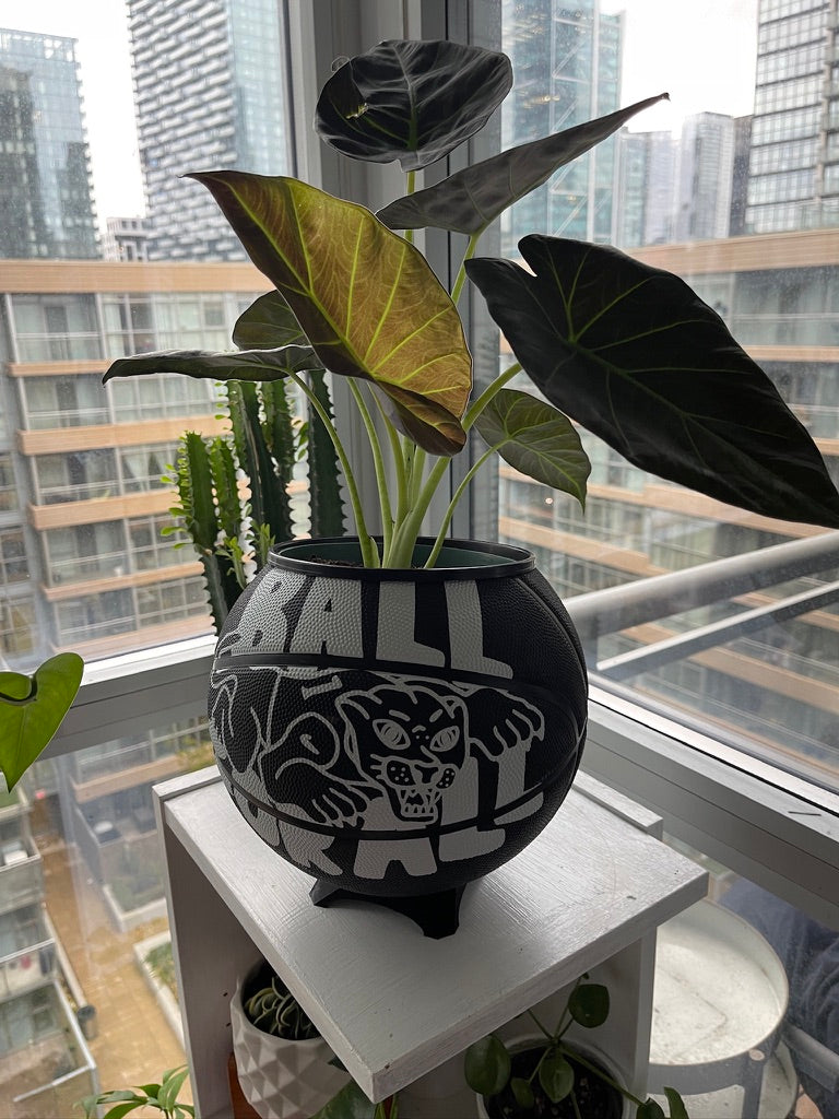 Nike Large Basketball Planter (Ball For All Black)